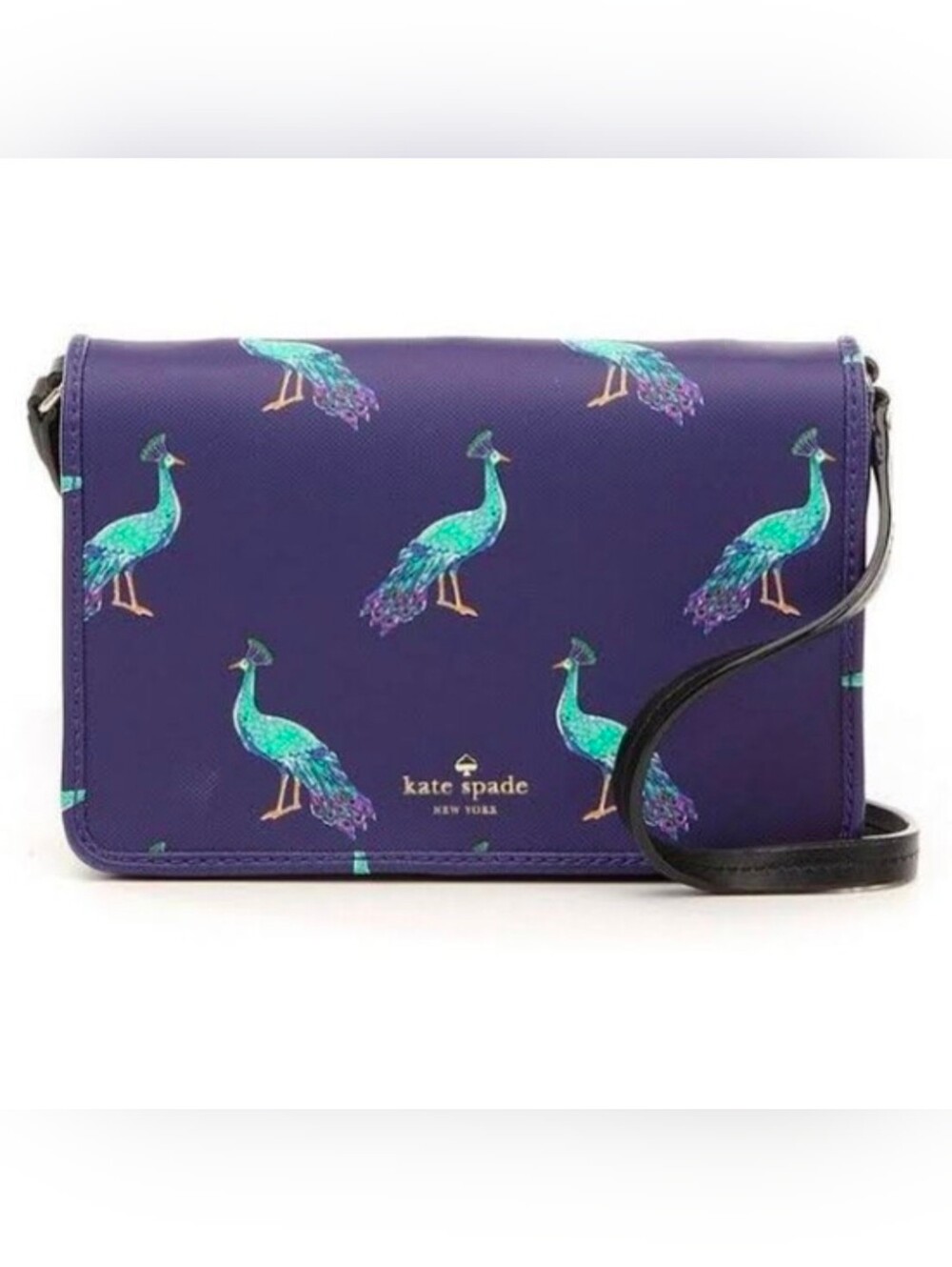 NWT Kate Spade Peacock Crossbody Bag